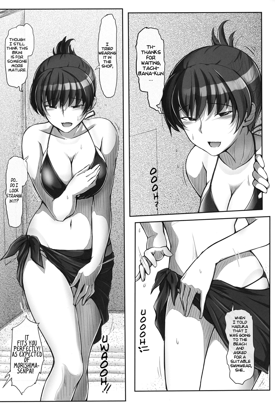 Hentai Manga Comic-X on the Beach-Read-2